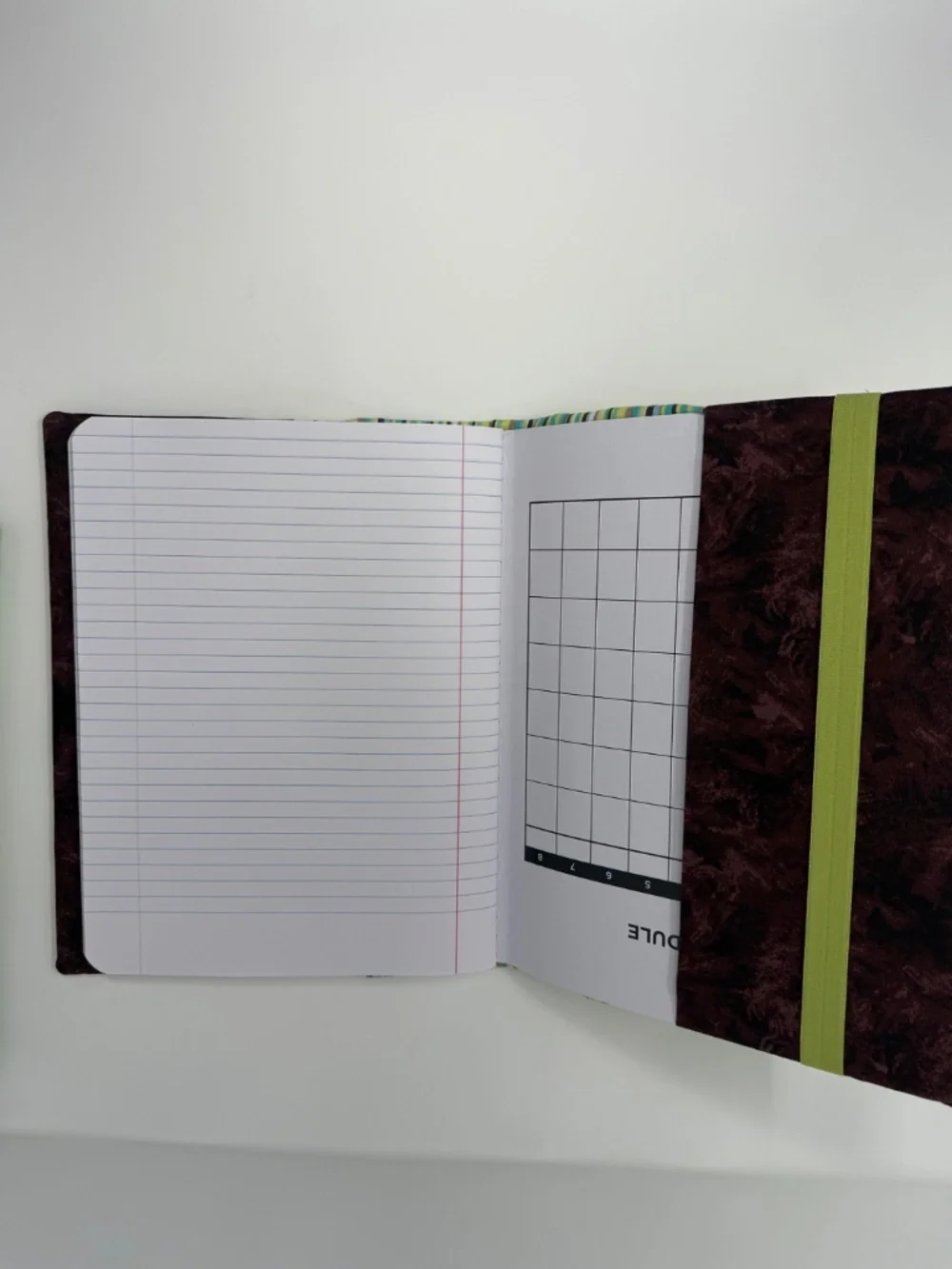 Quilted composition or junk journal book covers Teenage Mutant Ninja Turtles